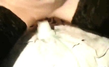 My Soaking Cunt Handles Huge Stuff