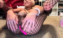 Pink Pussy And Ass Kinky Solo Toy Fun