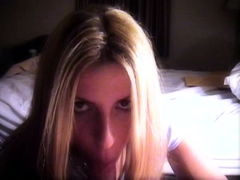 Amateur Blond Give Nice POV Blowjob