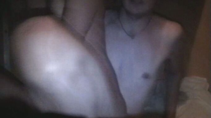 Girl Is Caught Fucking On A Webcam .. Night Vision ..