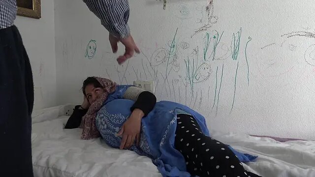 Pregnant Kurdish Wife Gets A Rough Fucking From Her German Husband