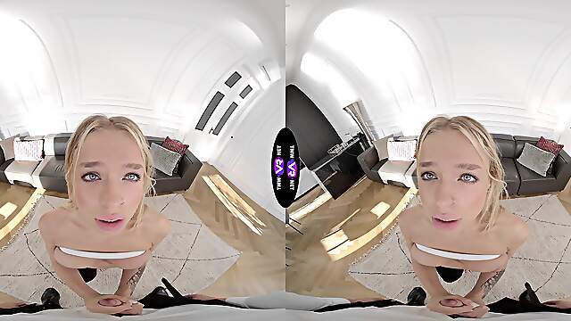 Teenage Calibri With A Massive Cock Gets His Fill Of Oral And Sex In VR