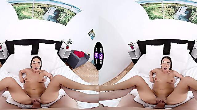 Teen Claudia Colt’s Tight Shaved Pussy Craves Your Cock In VR