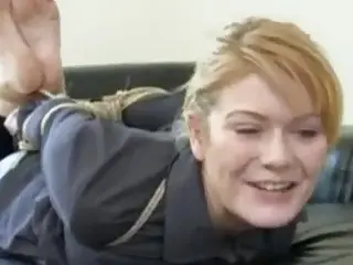Amateur Tied Up Chick Tries The Escape Challenge BDSM Porn