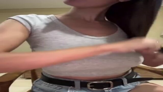 Beautiful Stepmom With Thick Knockers Seduces Me