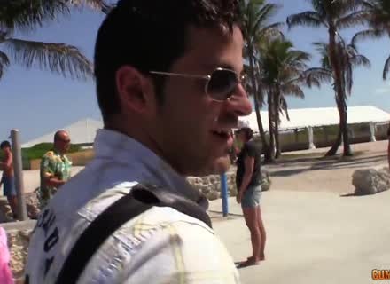 Nasty Chick With Big Melons Spreads Legs For Money