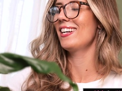 Charming Blonde Babe Masturbates And Squirts