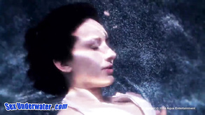 Underwater Adventures Of Attractive Darkhaired Babe Darkhaired Babe