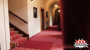 Slim Vixen In Sexy Stockings