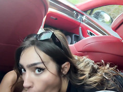 Cute Fit Latina Beauty Sisi Rose Sucks Her BF’s Dick Sloppy & Lets Him Fuck Her In The Car