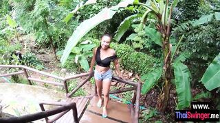 Perfect Time With New Big Tits Asian Girlfriend But She Is A Great Fucked