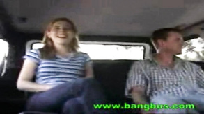 Super Cute Happy Blonde Takes Thick Dick Cum During Car Ride