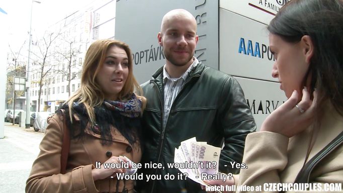 Czech Couple Fucks On Camera For Cash