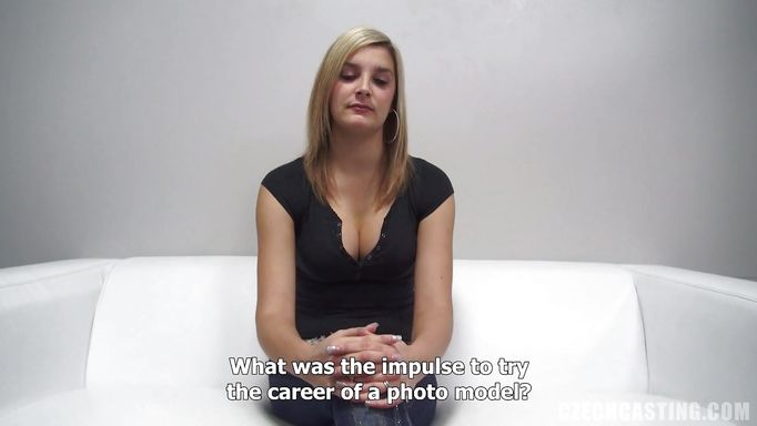 Busty Czech Blonde Has A Tight Pussy