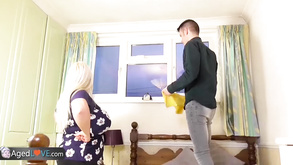 Breasty Gilf And Handsome Dude