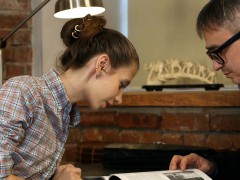 Tricky Old Teacher   Nastya's Plan Of Flirting