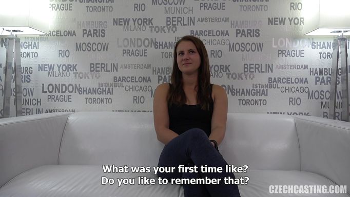 New Czech Beauty For The Casting Couch