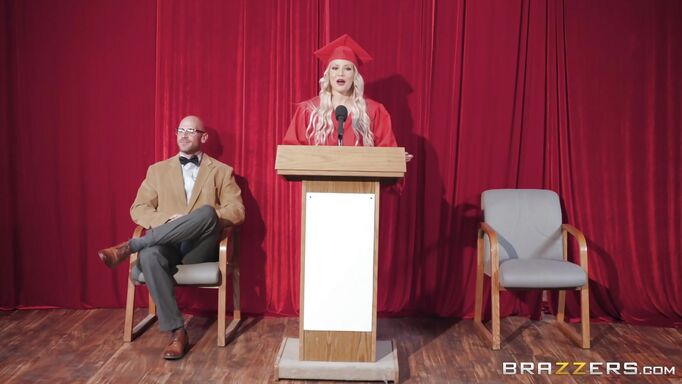 Busty Student Sucks Her Teacher's Huge Penis