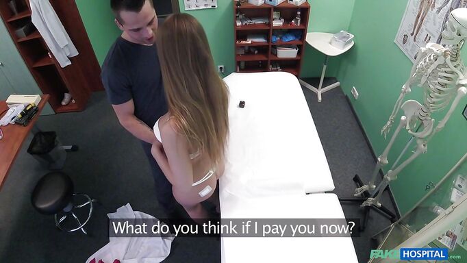 Fake Doctor Bangs Beautiful Babe And Shoots With Handycam