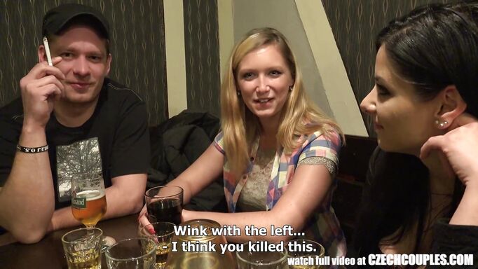 Czech Couple Agrees To Foursome For Cash