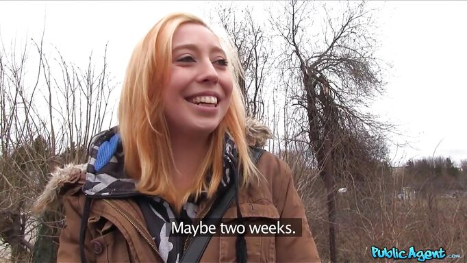 Czech Babe Cheats Boyfriend For Money