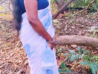 Step Mother With Long Hair Bangs Outdoor With Sonny Massive Dick