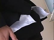 Horny Asian Teacher Jerks
