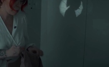 Step Mom Shares Bed With Step Pal In Hotel For Creampie