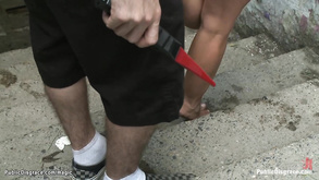 Steamy Arse European Whore Public Banged