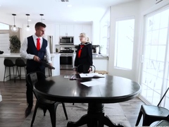 Nerdy Teen Seduce Her Hot Classmate