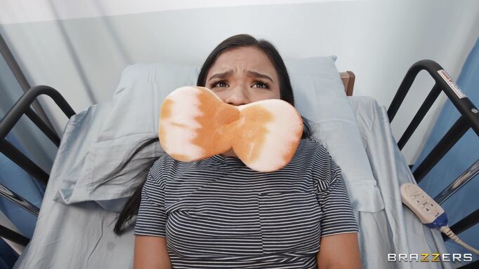 Soapy Shower For Her Favorite Patient.