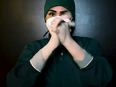 Asian Nurse In Latex Gloves Is Going To Examine Your Anal Hole