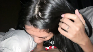 Homemade Heat: Petite Asian Tease In Amateur POV