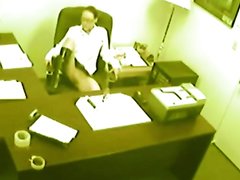 Horny Secretary In The Office