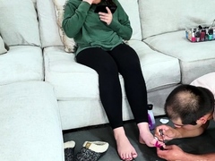 All American Foot Worship   Princess Rachels Smart Home