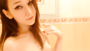 Super Cute Teen In The Shower