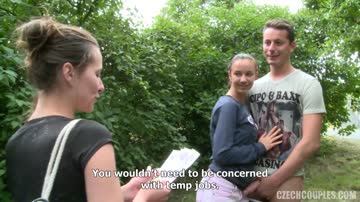 Czech Amateur Couples Public Sex Video4