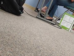 Candid French Teacher Feet