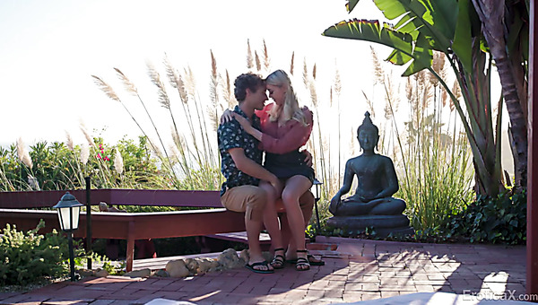 Lovely German Nympho Anny Aurora Sucks Dick Before Being Poked On Terrace