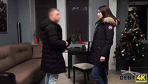 Big Titted European Girl Pays Debts With Her Perfect Wet Pussy