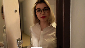Tutor Babe Fucked By Student On Table At Home POV