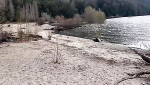 Chilean Latina Enjoys A Steamy POV Outdoor Encounter On The Beach