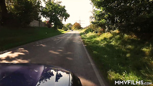 Pierced Pussy Of Lovely Coco Kiss Deserves Some Hard Pounding Outdoors