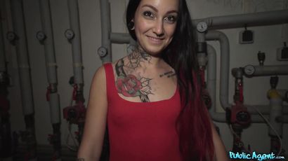 Tattoo Babe Sharlotte Thorne Has Got Crazy Sex Adventure With Stranger