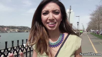 GERMAN SCOUT   CUTE TEEN FRIDA SANTE GET ANAL FUCK AT FAKE MODEL CASTING   Frida Sante