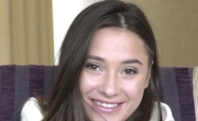 First Casting With HOT Russian Nude Liya Silver!