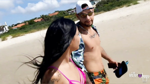 Tattooed Couple Shagging Outdoor