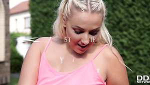 MILF With Huge Boobs Krystal Swift Rubs Big Dick And Fucks Till Cumshot