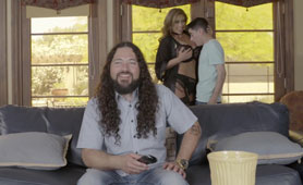 Busty Milf Is So Lucky To Have Young Fucker Who's Just Waiting On Her Call