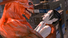 Lumina Gets Hardcore Gang Bag From Alien 3D Monsters | Lumina Vs 3